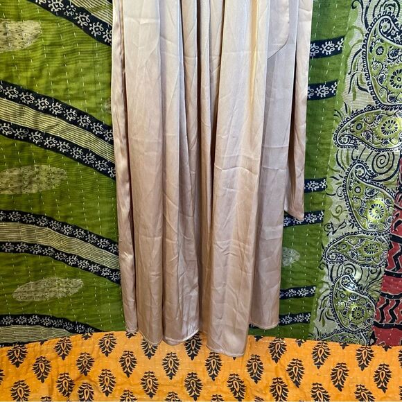 NWT Baltic Born Champange Holly Satin Maxi Dress Size Medium - Picture 8 of 16